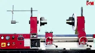 Glass Working Lathe Machine Manufactured by Infusil - Mini Master Series 25/800 - VIDEO