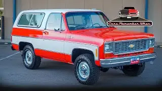 1974 Chevrolet Blazer Blueprint Crate Engine 4 speed Manual Transmission