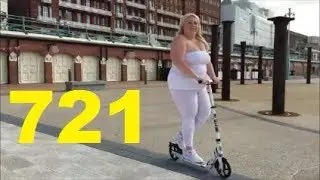 ADELESEXYUK DOING MORNING SCOOTERING ON BRIGHTION SEAFRONT