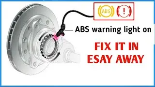 ABS Warning Light on ! Fix it in ESAY away