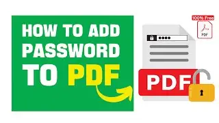 How To Password Protect a PDF File Without Acrobat