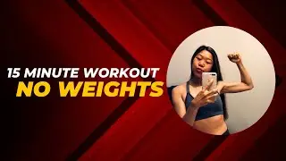 Total Body Workout in 15 Minutes (NO weights, NO equipment!)