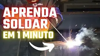 Aprenda Soldar com Eletrodo em 1 MINUTO!