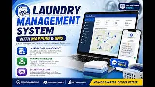 Laundry Management System with SMS in PHP and MySQL