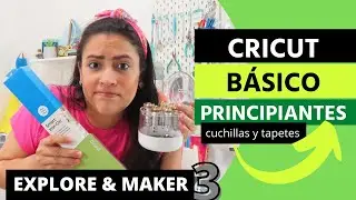 CRICUT BASIC for beginners I Cricut Blades and Mats