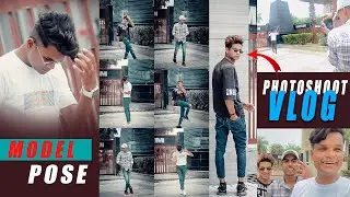 Model Pose Photoshoot Vlog | pose like a model | Photoshoot Vlog - Guru Editor