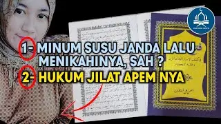 Minum Susu Janda Lalu Menikah Dengannya, Apakah Sah Nikah ? || Rahasia Suami Istri
