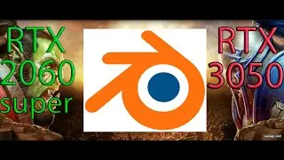 Blender рендер вместе с RTX 3050 и RTX 2060 super. Можно ли работать с этим на этом? Блендеруем