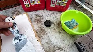 Изготовление плитки из гипса ч 1