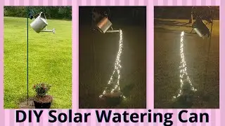 DIY Solar Watering Can for your garden
