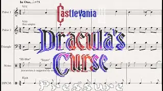 Pressure - Castlevania III: Dracula's Curse (NES, 1990) OST - Music Transcription
