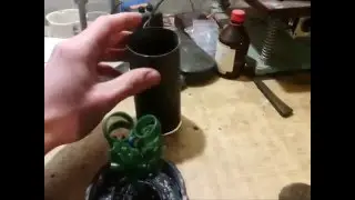 Армирование  дна  опоки / Reinforcement bottom flask