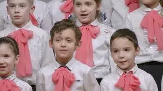 АНОНС НОВОГОДНЕГО КОНЦЕРТА, хор 1х классов 