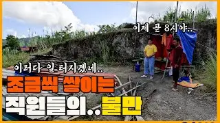직원들도 말하기 시작했습니다... (천장 그늘 가림만 만들기, 강아지 같은 염소 이야기