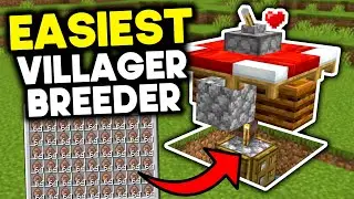 EASIEST Villager Breeder Minecraft Bedrock 26.1+ (2026)