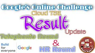 Google's Online Challenge Cloud TSE Result Update |GOC result