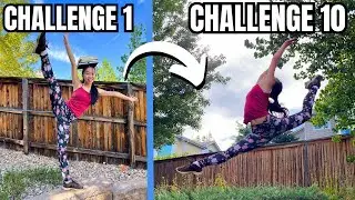 10 INSANE GYMNASTICS CHALLENGES IN 1 DAY
