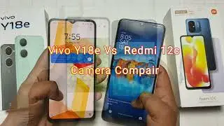 Vivo Y18e Vs Redmi 12C Camera Test Comparison