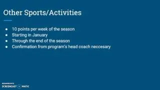 Off Season Edge Program