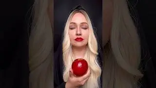 Хотелось бы мне в старости найти такое яблоко😃🍎 #макияж #преображение #допосле #красота #makeup