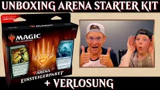 Unboxing MTG Arena Einsteigerpaket 2021 | Magic the Gathering deutsch | MTG Starter Decks | Trader