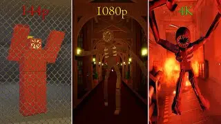 [ROBLOX] Original Doors vs Doors but Decent vs Doors Bad Bed