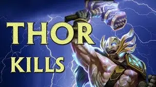 THOR KILLS - HERE COMES THE BOOM (Smite Montage #1)