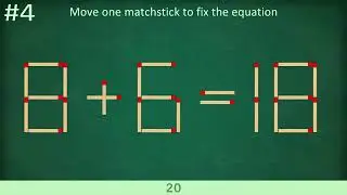 Matchstick Math Puzzle Game