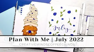PLAN WITH ME || July 2022 Bullet Journal Setup