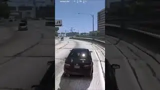 Easy way to lose the cops in #FiveM