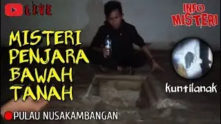 Ghostlivetour - Ruang Penjara Bawah Tanah Nusa Kambangan Pulau Tengah Laut Karang Bolong