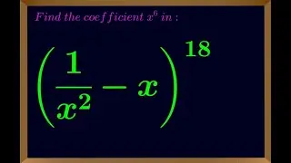 Finding specific coefficients in a binomial expansion.