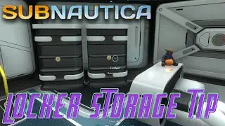 Optimising Locker Storage in Subnautica! Easy tip to improve base storage!