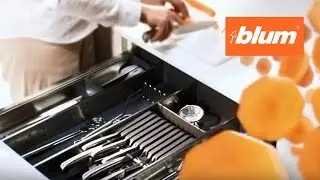 Надежные помощники на кухне от Blum – аксессуары ORGA-LINE