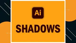 How to Create Drop Shadows with Illustrator CC | Text Shadows | 