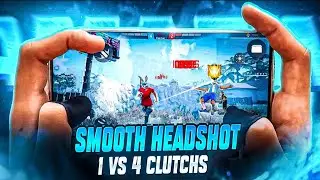 Smooth Headshots like PC Players🖥️In Iphone 11📲💙