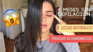 CEJAS PERFECTAS SIN DEPILAR - TRUCO PARA PARECER DE CEJAS ABUNDANTES Y NATURALES
