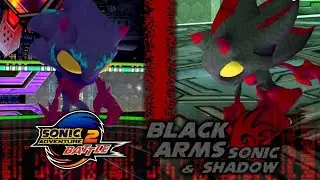 Sonic Adventure 2 Battle: Black Arms Sonic & Shadow Gameplay!