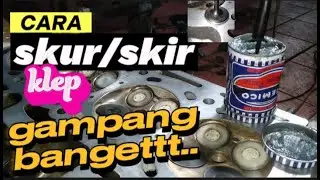 cara sekur/skir klep mobil yang benar