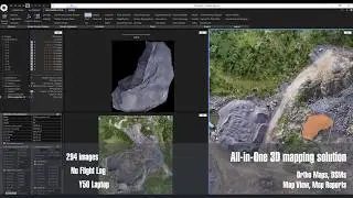 Mapping workflow using ground control points inside of RealityCapture