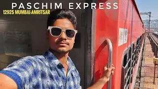 Journey in Mumbai-Amritsar (12925 PASCHIM EXPRESS) *Summer In Mumbai🥵*first time seen Big Building