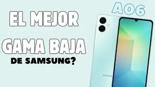 SAMSUNG A06 VALE LA PENA? TE CUENTO TODO LO BUENO Y LO MALO ( lo que nadie te dice)