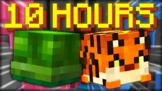 LOOT FROM 10 HOURS OF GRIFFIN BURROWS! (Hypixel Skyblock)