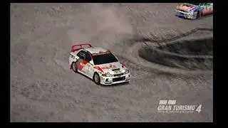 Gran Turismo 4. Cathedral Rocks Trail II. Mitsubishi Lancer Evolution IV Rally Car '97
