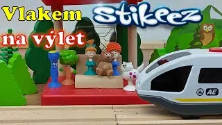 Naši Stikeez jedou vlakem na výlet! / Our Stikeez are going on a train trip!