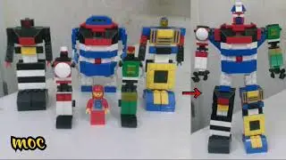 LEGO MOC - GOD MARS / 六神合體ゴッドマーズ