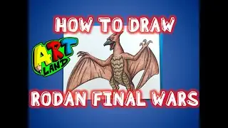 How to Draw RODAN FINAL WARS!!!
