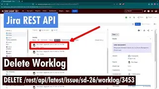 Jira REST API - Delete worklog entry