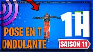 DANSE FORTNITE POSE EN T ONDULANTE PENDANT 1H
