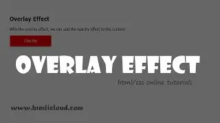 JOBKEY | Overlay effect using html/css
